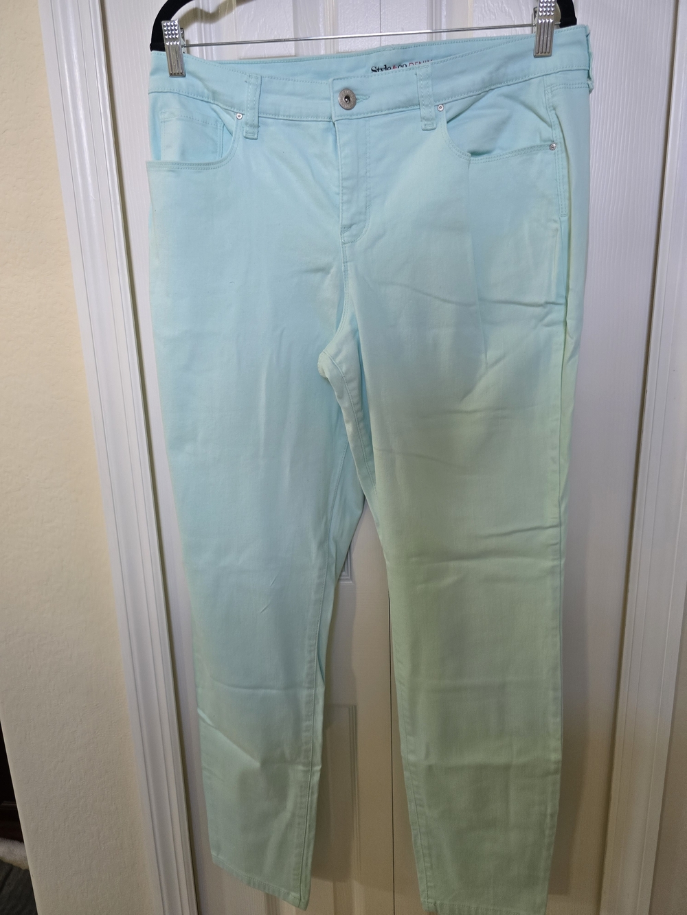 Skinny Jeans in Light Aqua by Style & Co.